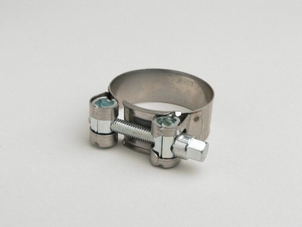 Collier de serrage coude échappement -UNIVERSEL collier à mâchoire- Ø=40-43mm