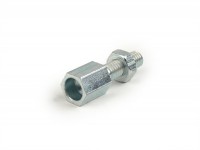 Adjuster screw clutch/gear change cable -LAMBRETTA- Lui, 50 C/Cl, Lui 75 S/SL, J50, J100, J125, J50 DeLuxe, J50 Special