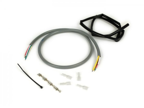 Grupo cables para soporte bobinas completo de encendido -BGM ORIGINAL HP V3.0 CA- Lambretta DL, GP - encendido electrónico