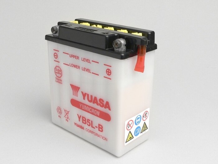 1992 YUASA YB7-A Vespa PX80E Lusso V8X5T Bj Batterie Piaggio