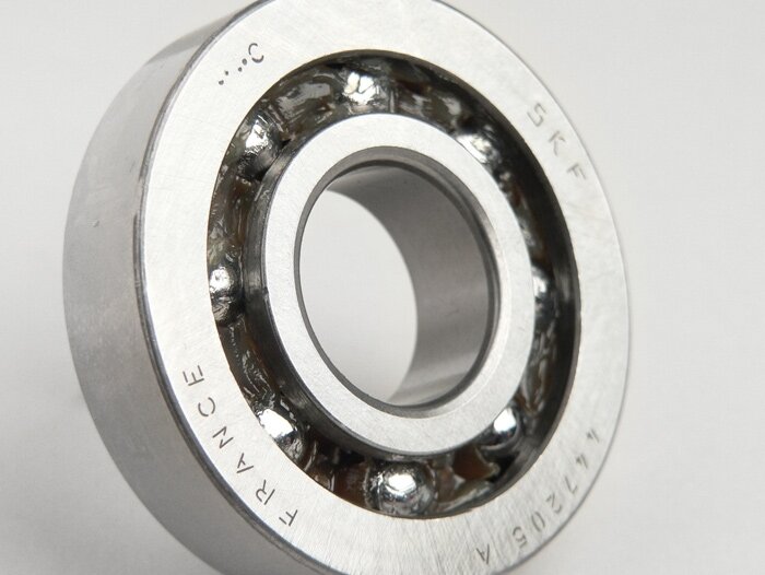 Ball bearing -BB1-3055B- (20x52x12mm) cage in polyamide 66- (used