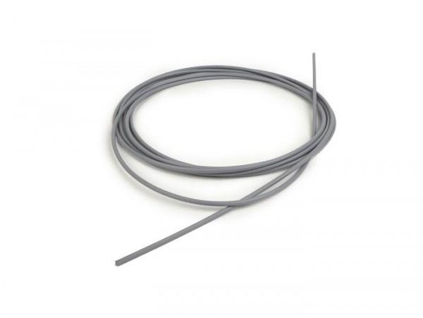Cable hose -VESPA Vintage- Ø inner = 2,0mm, Ø outer = 4,4mm (5m) - grey