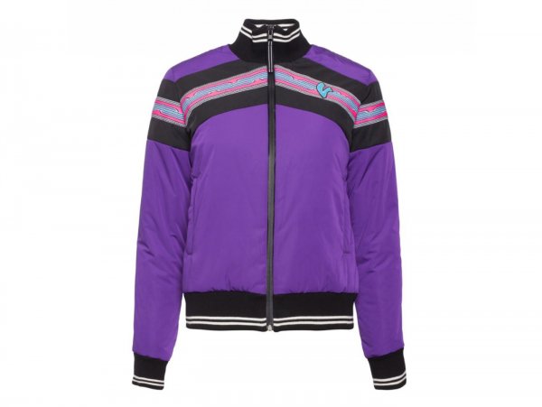 Jacket -VESPA Woman "V-Stripes"- purple  S