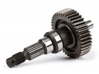 Hinterradwelle -PIAGGIO- VESPA ET4 150, LX 150, LT 150, S 150 - verpresstes Getrieberad