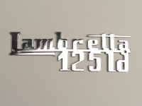 Badge legshield -LAMBRETTA- Lambretta LD 125 - LD 125 (1957)