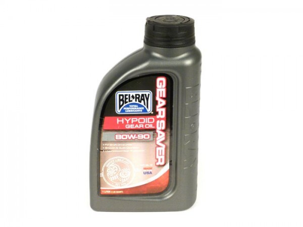 Gearbox oil -BEL RAY Gear Saver- Scootermatic SAE 80W90, Hypoid, GL5 - 1000ml - e.g. Vespa GT/GTS 125-250-300cc