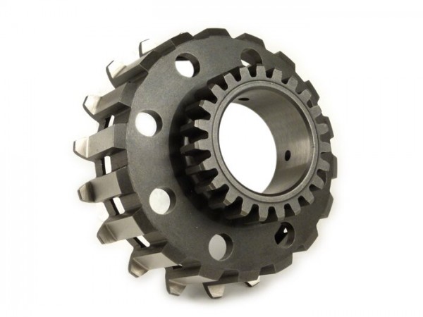 Clutch sprocket -DRT- Vespa Cosa2, PX (1995-) - for primary gear Polini 64 tooth (straight) - 23 tooth