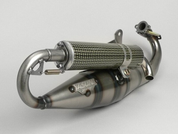 Exhaust -YASUNI Carrera 16- Minarelli 50cc (horizontal cylinder)