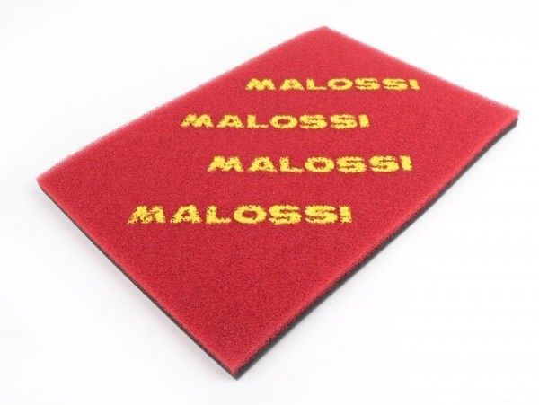 Filtre à air -MALOSSI Double Red Sponge- mousse universelle - 297x420mm