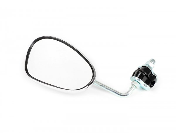 Specchietto -BUMM fissaggio sul bordoscudo - cromato Vespa/Lambretta universale piccolo - sinistra