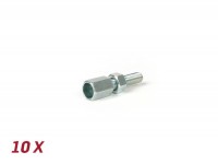 Adjuster screw set M5 x 20mm (Øinner=6.9mm) -BGM ORIGINAL- (used for gear selector Vespa) - 10 pcs