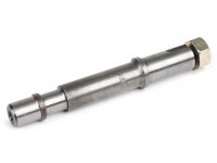 Gear cluster shaft -OEM QUALITY- Vespa PX125, PX150, PX200, Cosa, T5 125cc - bearing seat: Ø=15mm, bushing: Ø=13mm, length: 121mm