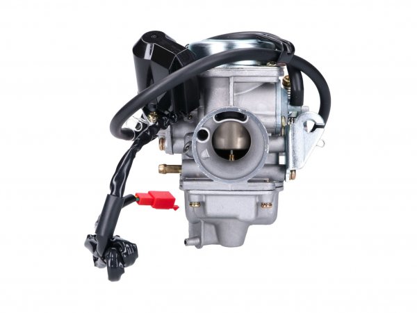 Carburador PD26JC 26mm diafragma controlado -101 OCTANE- para GY6 125, 150ccm