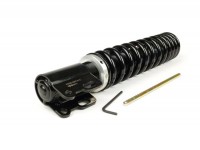 Shock absorber front -YSS Pro-X, 255mm- Vespa PX80, PX125, PX150, PX200, T5 125cc - black spring