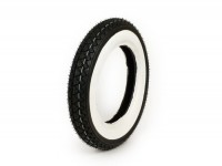 Neumático -KENDA K333 banda blanca- 3.00 - 10 pulgadas TT 42J