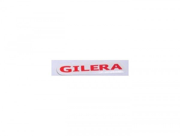Aufkleber "Gilera" -PIAGGIO- Gilera Stalker - Alluminium (766)