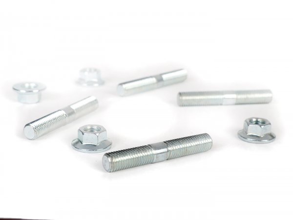 Stud set -MALOSSI- (used for cylinder Malossi M3115883)