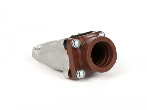 Inlet manifold set incl. reed valve -MB DEVELOPMENTS reed valve- Lambretta 195-240cc - CS=Ø34mm (carburetors Ø28-30mm - PHBH, VHSH, PWK28, TMX30, Smartcarb 26-28)