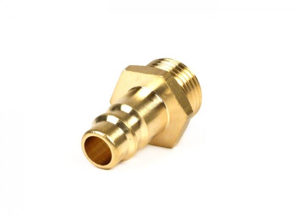 Plug nipple - pneumatic air -WÜRTH- 3/8" external thread- for quick coupling / air impact wrench