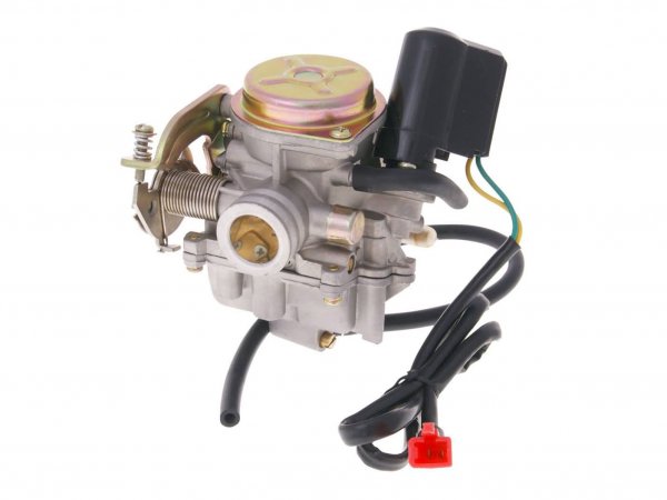carburetor w/ metal cover & choke -101 OCTANE- for 139QMB/QMA 4-stroke