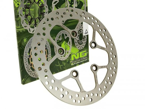 Brake disc -NG Ø260x87.5x4mm- Kymco People LC 250 (2003-2004) front lhs, Kymco People LC 250 (2003-2004) rear rhs, Kymco People S 50 (2005-2008) front lhs, Kymco People S 200 / S 200 I (2005-2011) front lhs, Kymco People S 200 / S 200 I (2005-2011) r