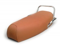 Seat -VESPA- PX EFL (2001-2010) - brown chrome grab handle