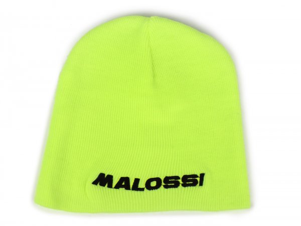 Cap -MALOSSI- Yellow - One Size - knitted