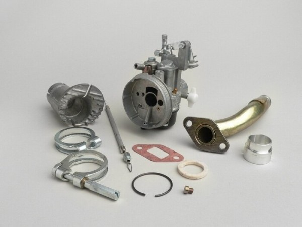 Kit carburateur -DELLORTO 2 goujons, 16/16mm SHB- Vespa PK50 S