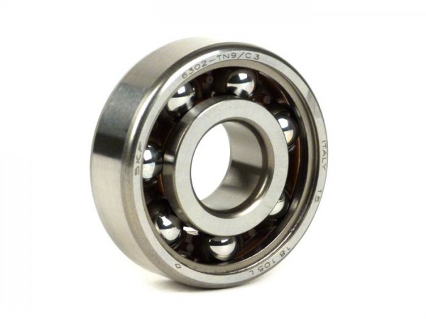 Ball bearing -6302 TN9/C3- (15x42x13mm) - (used for gear cluster Vespa PX200, Rally180, Rally200, COSA200, T5 125cc)