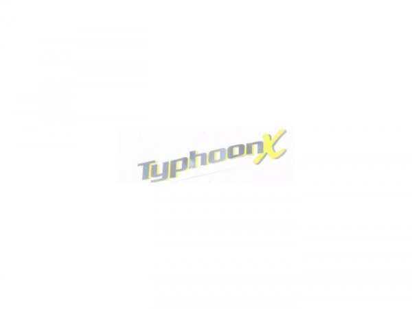 Aufkleber "Typhoon X" -PIAGGIO- Piaggio TPH
