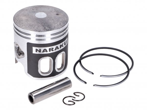 Juego de pistones -NARAKU- V.2 70cc 47,00mm para Minarelli AC, LC