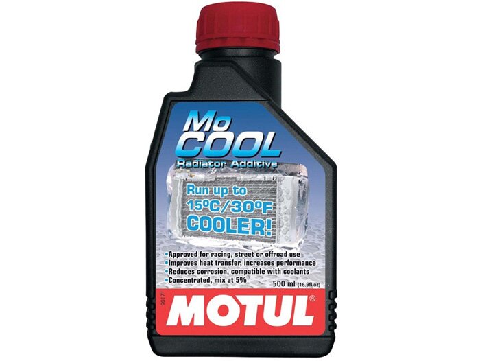 Coolant additive concentrate -MOTUL MoCOOL- reduces the cooling system  operating temperature by as much as 15°C (30°F) - 500ml, Service, Oil and  chemical products