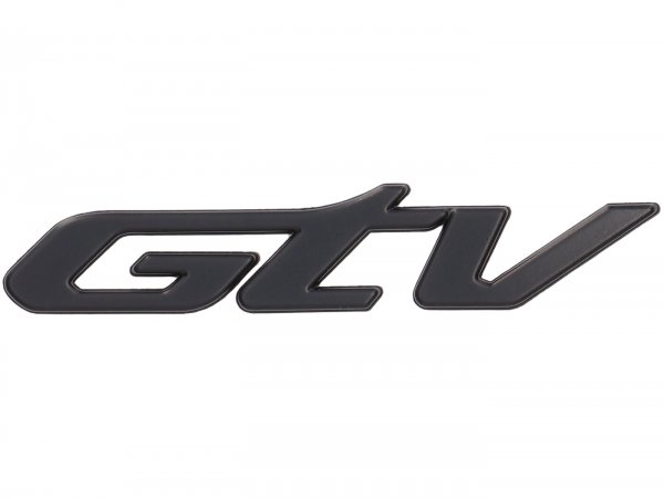 Logo side bonnet -PIAGGIO 'GTV'- GTV HPE 300 RST 2023 Euro 5 keyless ABS 4T 4V LC (ZAPMD3108)