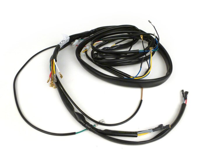 Kabelbaum Kabel PX / Lusso mit E-Start VESPA Kabelkästchen 2 Öffnungen