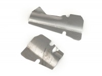 Dust cover under handlebar -OEM QUALITY- Vespa GL150 (VLA1T), GT125 (VNL2T), Sprint150 (VLB1T), SS180 (headlight trapezoid) - unpainted