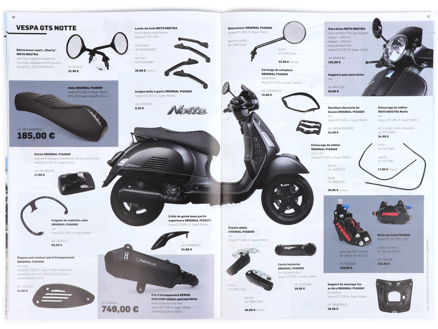 Catalog - brochure -SC VESPA edition 2020/2021 - French | Print catalogues | Catalogues | Scooter Center
