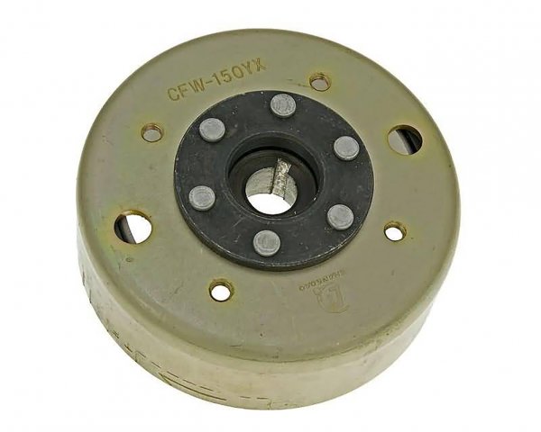 rotor dalternateur / générateur  -101 OCTANE- pour stator à 8 bobines GY6 125, 150ccm