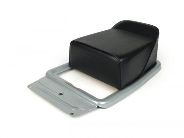Taco y parrilla asiento -CALIDAD OEM (19x20x8cm)- Vespa V50, V90, PV125, ET3 - azul oscuro