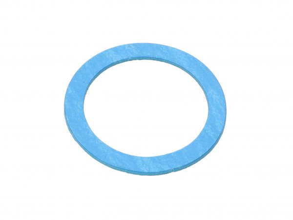 exhaust gasket 27x35x1.2mm round type for 2-piece 22mm exhaust -101 OCTANE- for Puch moped