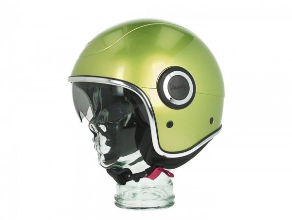 Helmet -VESPA VJ1- open face helmet, Verde Speranza (341/A) - L (59-60cm)