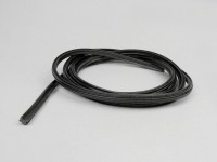 Footboard stripes rubber -OEM QUALITY W=9mm- V50, PV125, ET3 - 2780mm