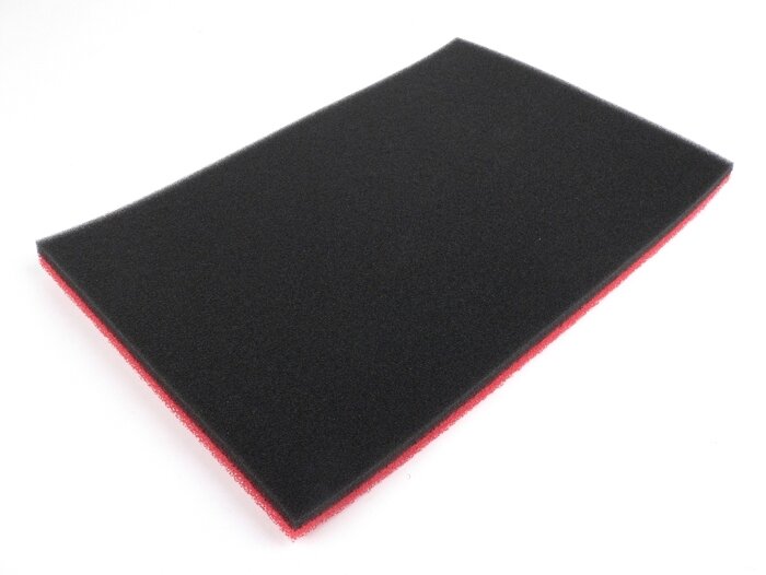Air filter -MALOSSI Double Red Sponge- universal foam- 297x210mm