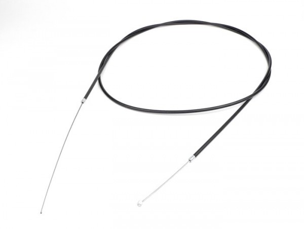 Universal cable -Ø=1,6mm x 2300mm, hose= 2000mm, fitting Ø=5,5mm x 7mm- used as gear change cable - laid cable PTFE - black