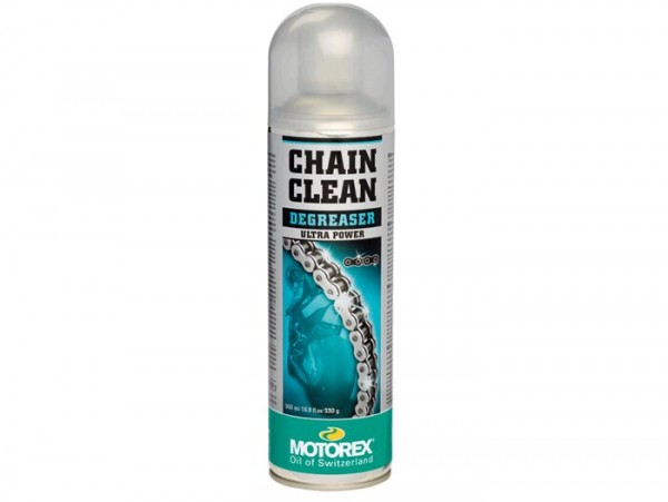 Chain degreaser -MOTOREX Chain Clean- spray can - 500ml