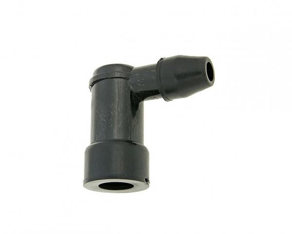 spark plug cap 90° short type -101 OCTANE- black