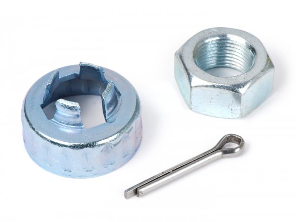 Lock washer kit rear hub nut -RMS M16, SW24- Vespa PX (since 1984), PK XL, Cosa, Piaggio automatic scooter, Gilera automatic scooter