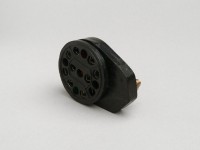 Distributor headlamp plug -MADE IN INDIA- Lambretta LI (series 3), LIS, SX, TV (series 3), DL, GP, J100, J125 - point set ignition