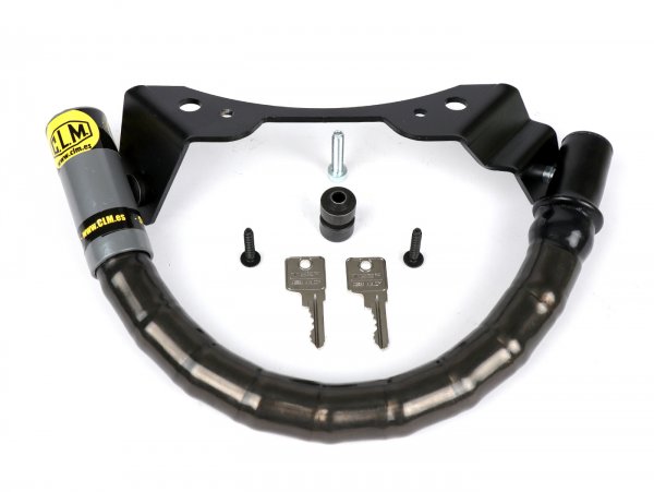 Steering lock SK -CLM Blindado- Honda Vision 110 2021- - mounting on handlebar