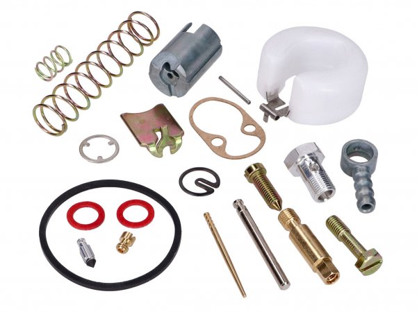 Kit de réparation du carburateur Raccord dessence pour carburateur Bing SRE 12mm -101 OCTANE- pour Zündapp, Puch Maxi