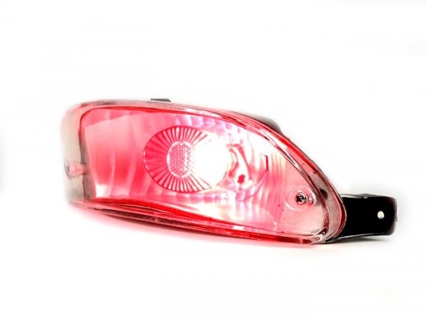 Tail light -BGM STYLE smooth lens neon- Peugeot Speedfight1 - red
